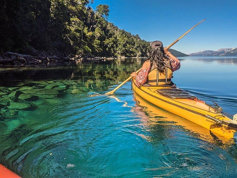 Sea kayaking