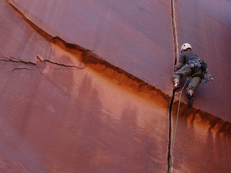 Rock climbing