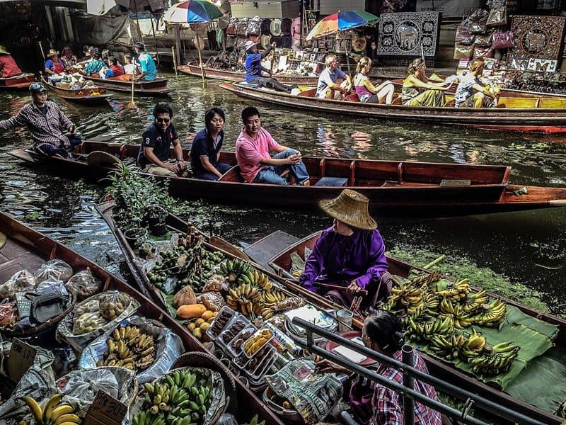 Canal & market boats