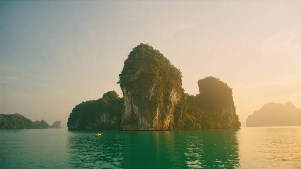 Phang Nga, Thailand — Muay Thai travel atmosphere