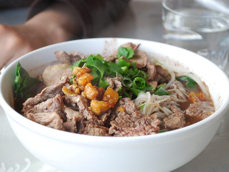 Boat noodles