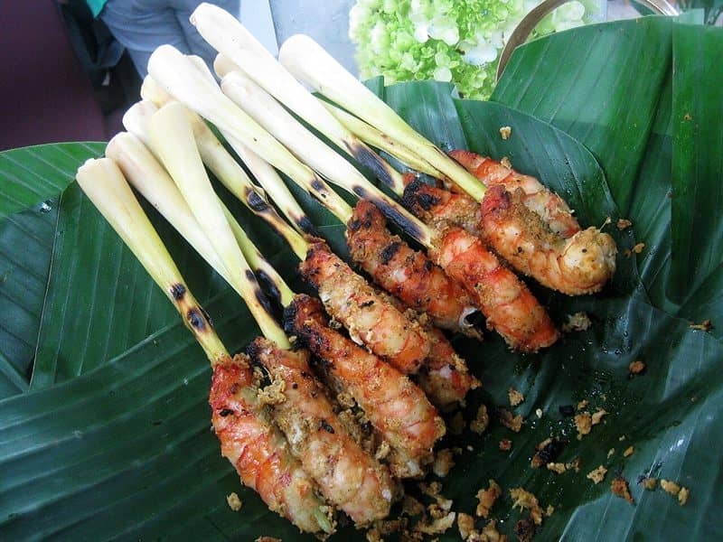 Roti & satay